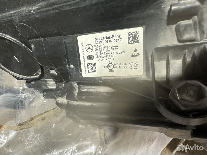 Фара мерседес 213