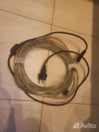 Уличная гирлянда силикон