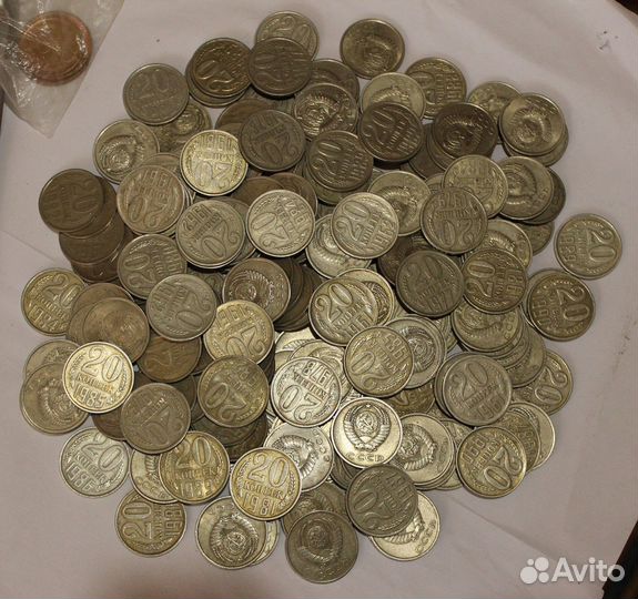 20к СССР боле 200 штук