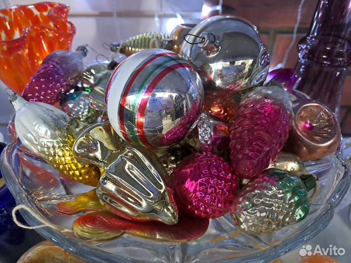 Елочные игрушки СССР