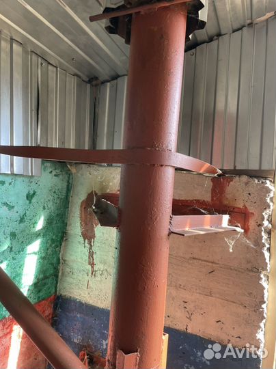 Печь длительного горения с трубой