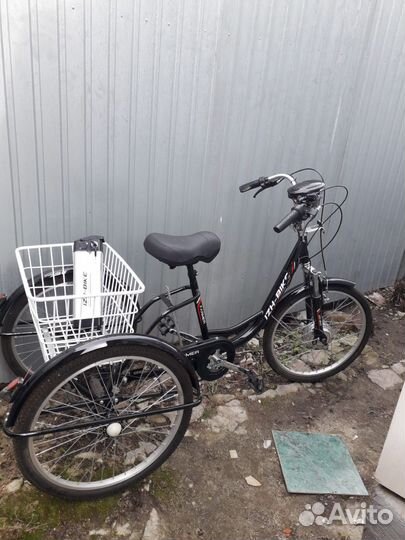 Электровелосипед трехколесный