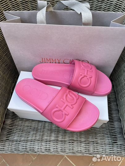 Шлепанцы женские Jimmy Choo оригинал новые