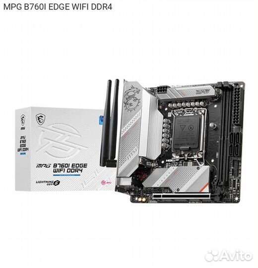 Материнская плата MSI MPG B760I edge wifi DDR4 mIT