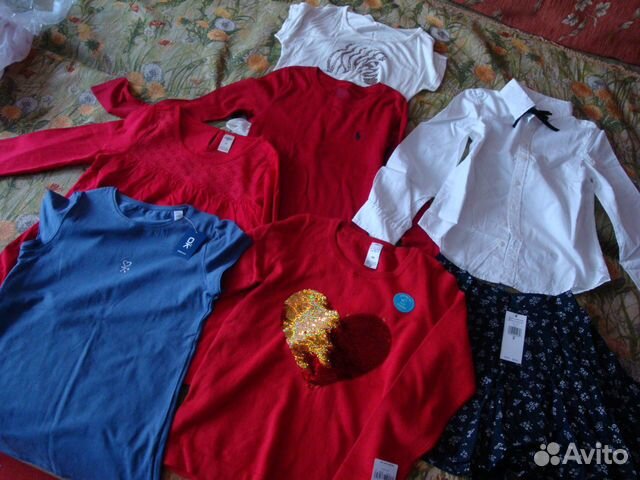 Новое для девочки 8-10 лет(Ralph Lauren, Carters)