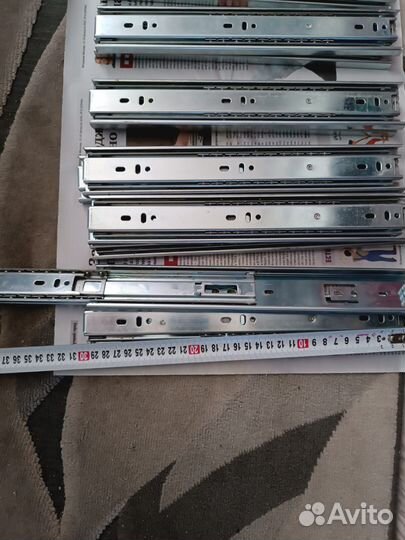 Направляющие с доводчиком