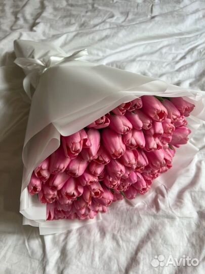 Тюльпаны розовые