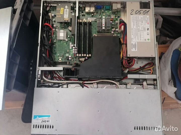 Сервер Supermicro 813m-2 в комплекте