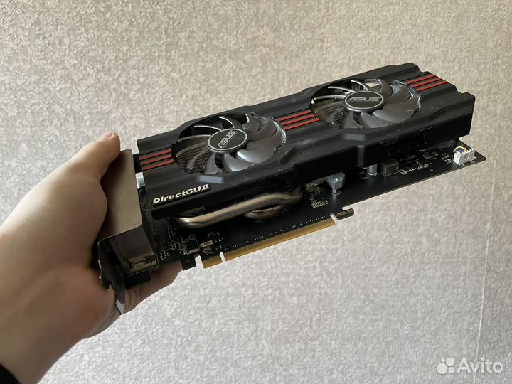 Игровая видеокарта asus GTX 660 2gb gddr5