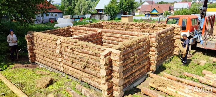 Сруб 6х6 для бани