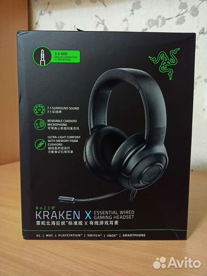 Razer Kraken X, новые