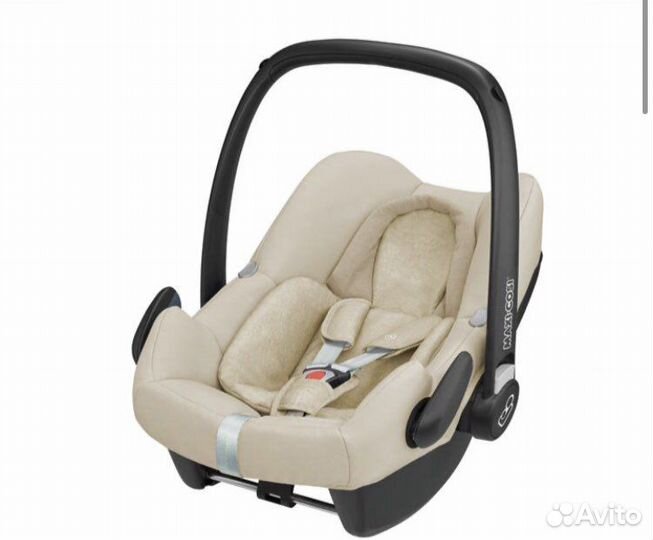 Автокресло люлька Maxi Cosi Rock 0-15 кг легкое, с