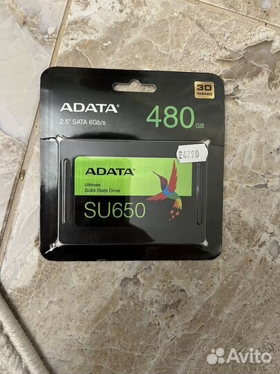 Ssd Adata su650 480gb