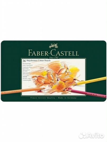 Карандаши цветные Faber-Castell Polychromos 36 шт