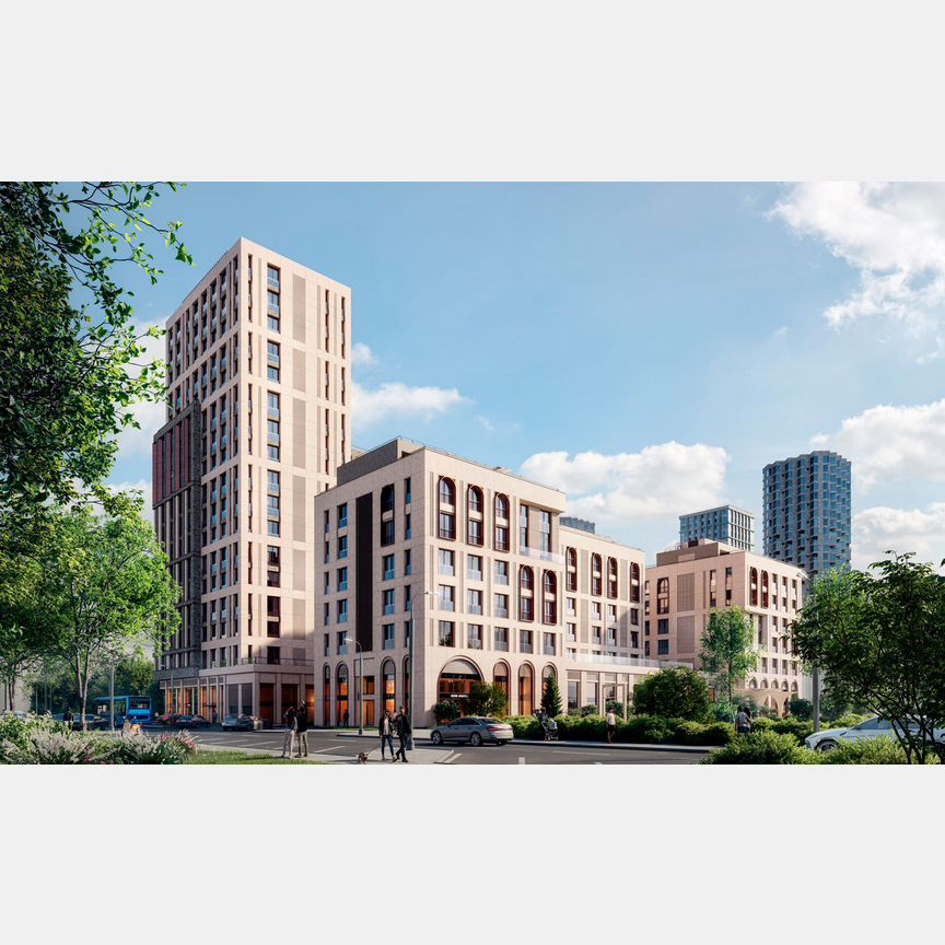 2-к. квартира, 62,3 м², 8/27 эт.