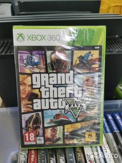 Grand Theft Auto 5 GTA5 xbox 360 нов Б/У