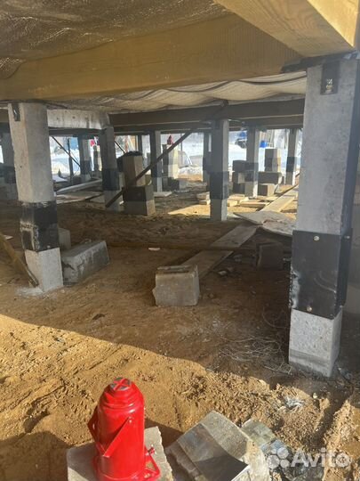 Поднять дом