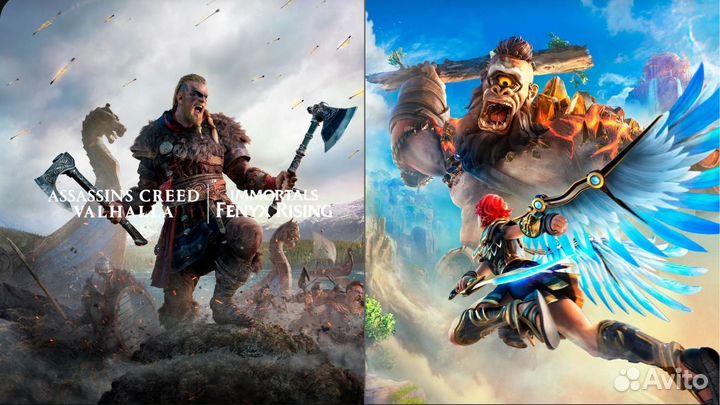 Assassin’s Creed Valhalla + Immortals Fenyx Rising