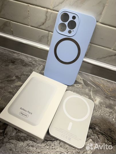 Беспроводная зарядка на iPhone Magsafe