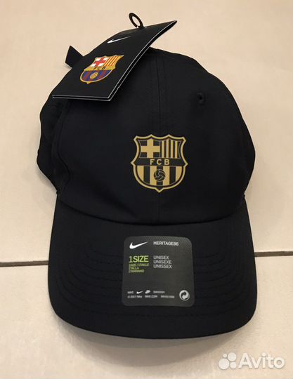 Новая бейсболка Nike Heritage86 FC Barcelona