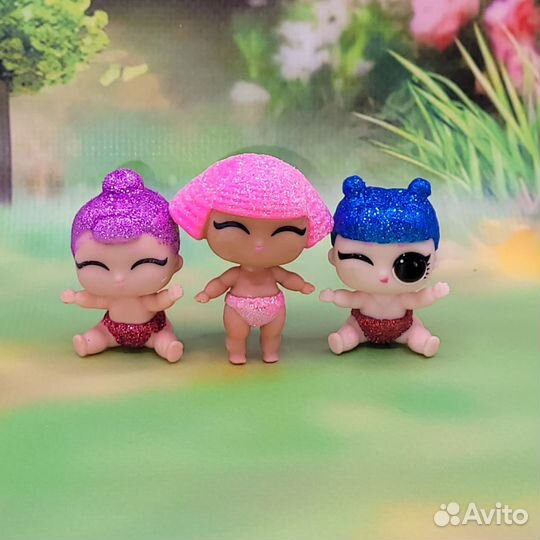 Малышки LOL 3шт пакетом