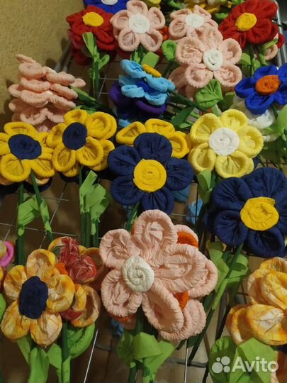 Цветочки из бумаги