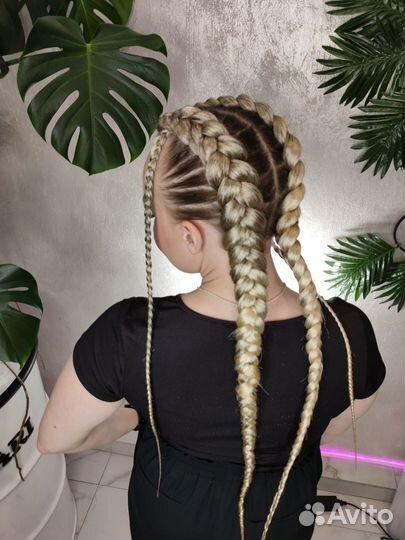 Боксёрские, афрохвост, косы,кудри, афронаращивание