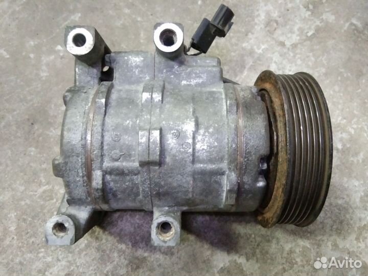 Компрессор кондиционера Хендай Солярис,Киа Рио 3