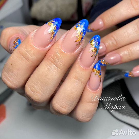 Наращивание ногтей, маникюр, шеллак