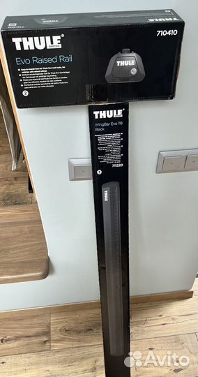 Thule wingbar evo black 118