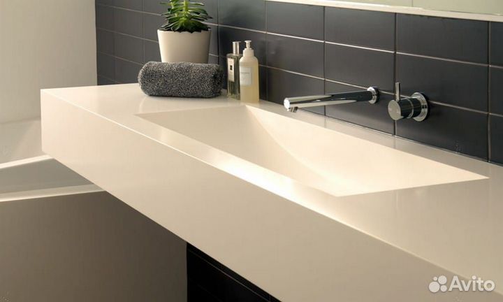 Столешница из искусственного камня на заказ