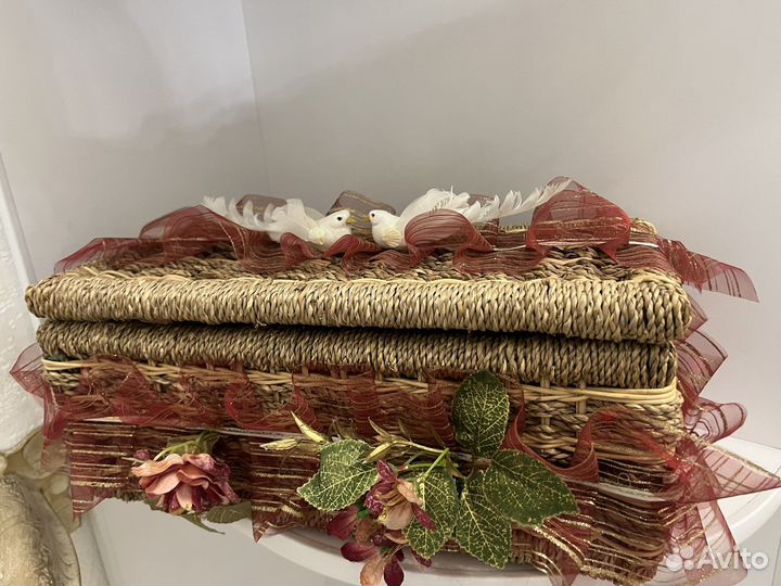 Свадебная коробка для денег