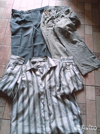 Фирменные мужские вещи 50 - 52 размер Пакетом