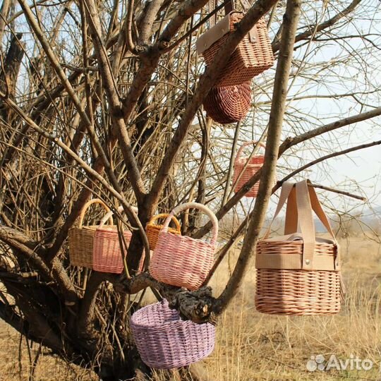 Корзина плетеная для пикника