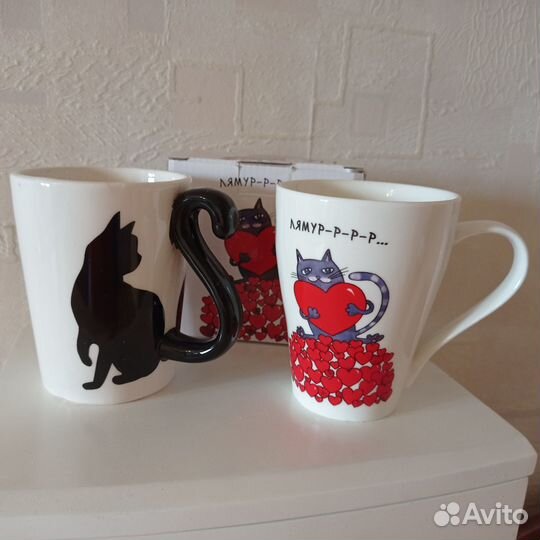 Кошки (фигурки, фоторамки, посуда)