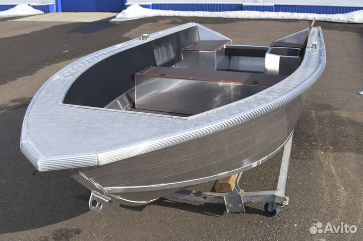 Новая лодка Wyatboat 390Р New нерегистрат алюминий