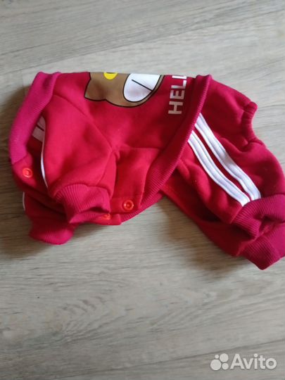 Комбинезон и толстовка для собак