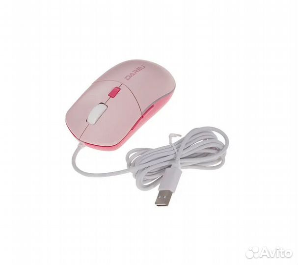 Мышь Dareu LM121, розовый
