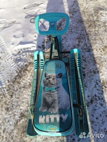 Детский снегокат бу