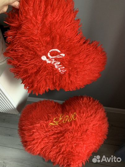 Сердце подушки 2шт