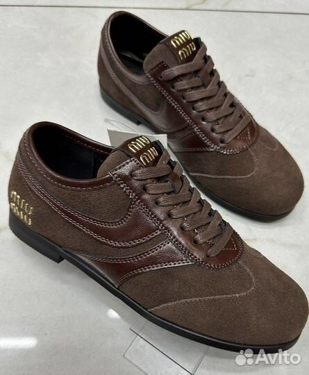 Ботинки Miu Miu Low Premium Comfort Style