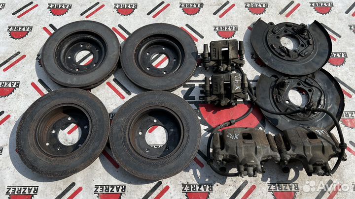 Тормоза увеличенные Mitsubishi lancer 10