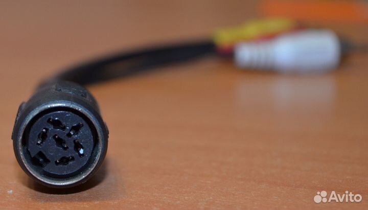 Переходник Розетка 6 pin (DIN 45322) на 3 RCA