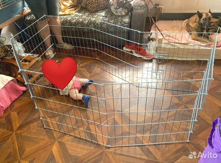 Картонная коробка с ограждением