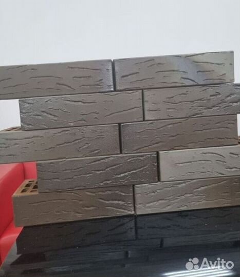 Кирпич баварская кладка Графит KMG-7171