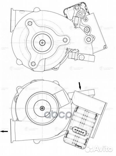 LAT0330 luzar турбокомпрессор luzar для а/м