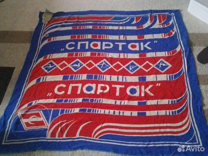 Платок крепдешин СССР