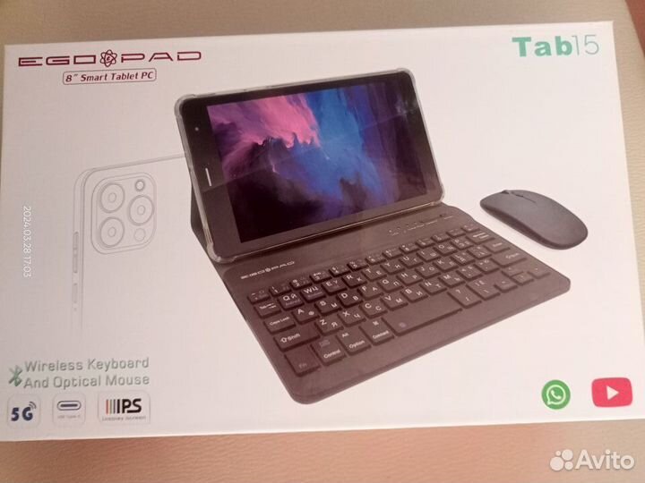 Планшет Egopad TAB15. 8