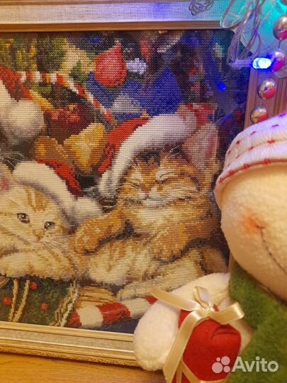 Картина вышитая крестом