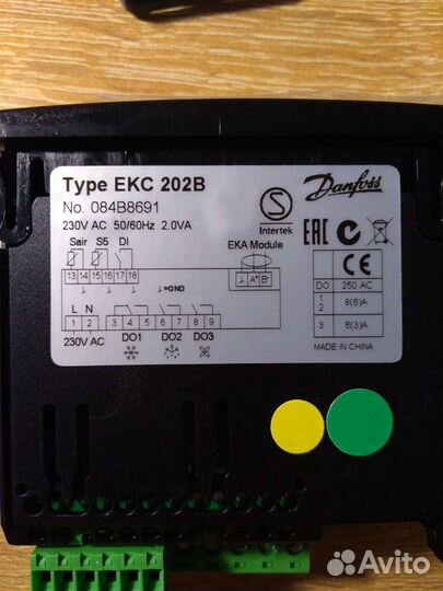 Контроллер Данфосс екс 202 В